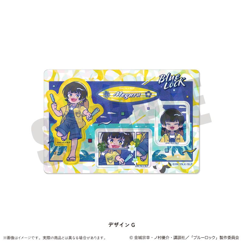 ブルーロック ホログラムステッカー グッズ-ステッカー】ブルーロック ホログラムステッカーシート