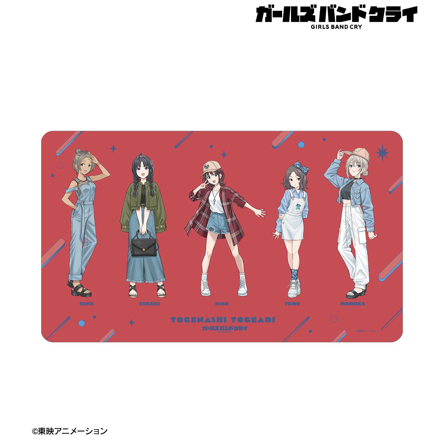 ガールズバンドクライ コラボカフェグッズ アクリルスタンド私服トゲ