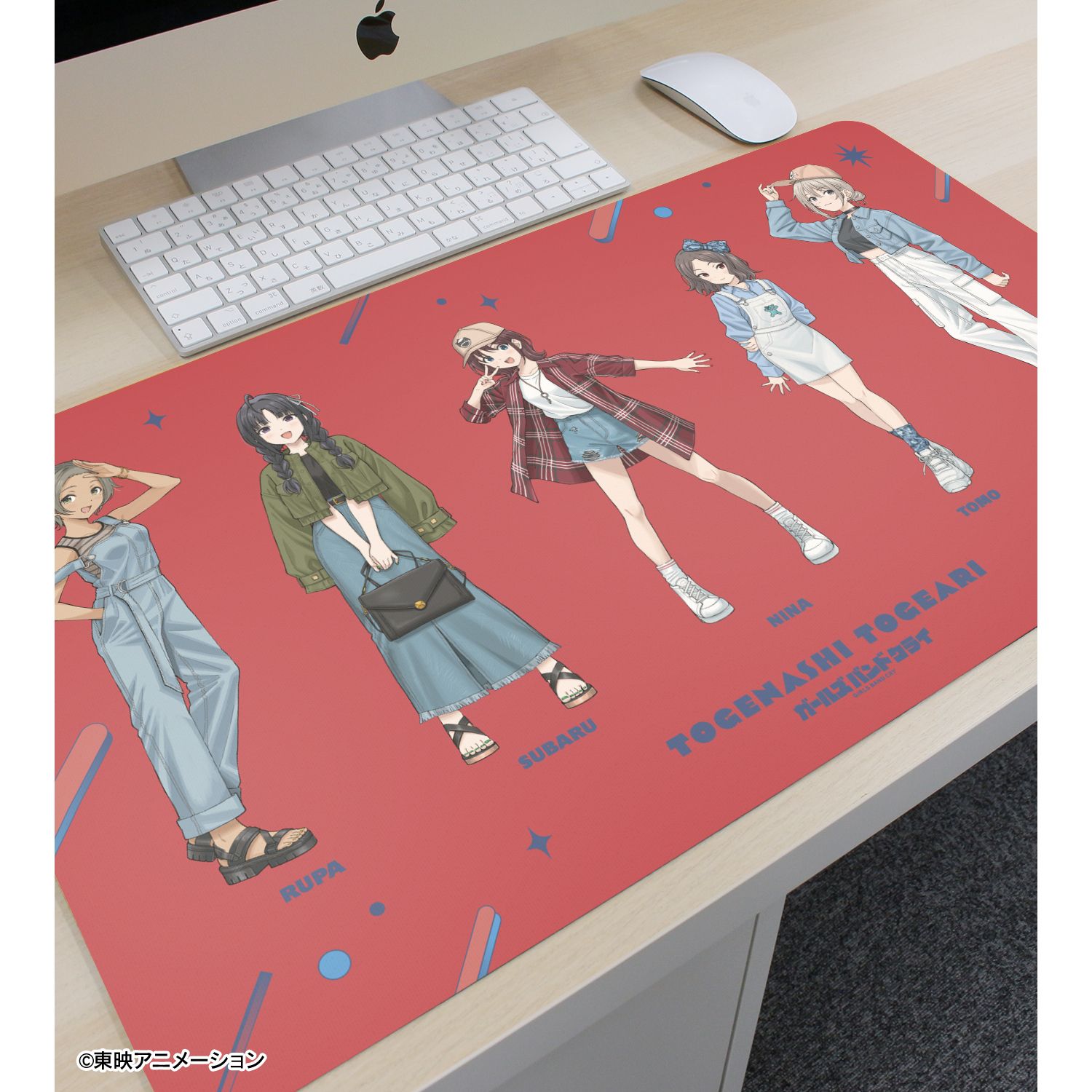 ガールズバンドクライ 描き下ろし トゲナシトゲアリ 集合 私服ver