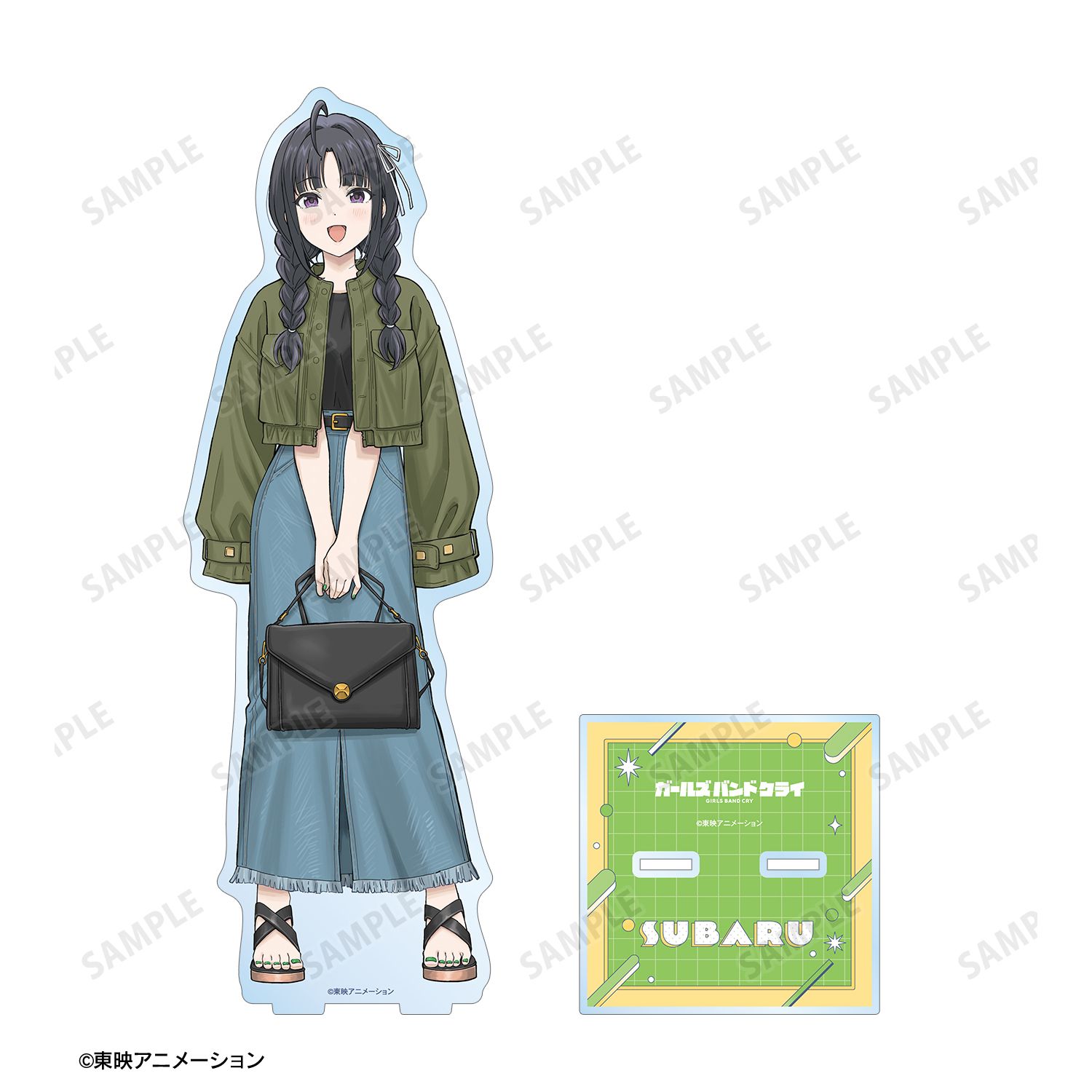 ガールズバンドクライ 描き下ろし 安和 すばる 私服ver. 特大アクリル