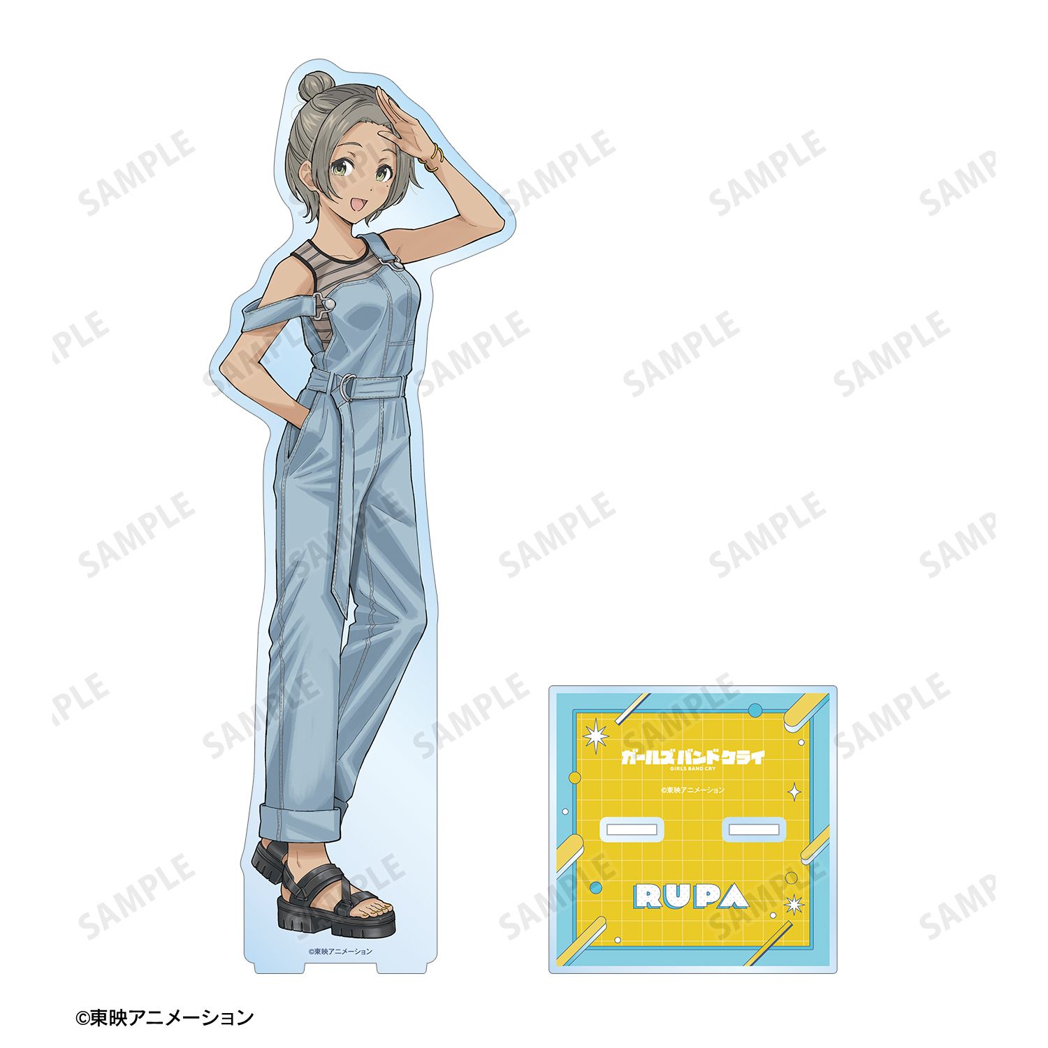 ガールズバンドクライ 描き下ろし ルパ 私服ver. 特大アクリルスタンド