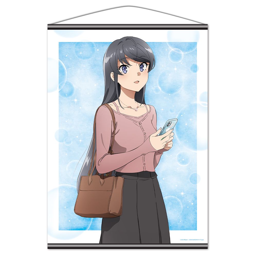 青春ブタ野郎はスノーデイズの夢を見ない　等身大タペストリー　桜島麻衣 Amazon.co.jp: 青春ブタ野郎はスノーデイズの夢を見ない 等身大