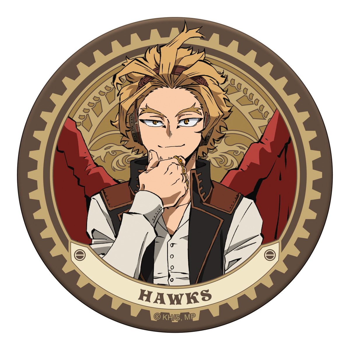 僕のヒーローアカデミア みんなmochocho化大作戦! 第3弾 星型缶バッジ