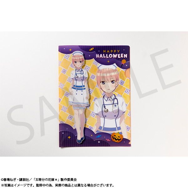 予約特別価格】五等分の花嫁＊ A4クリアファイルセット 中野一花