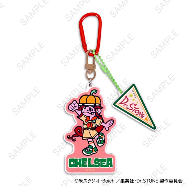 Dr.STONE 水沢石鹸コラボ デタッチャブルアクリルキーホルダー