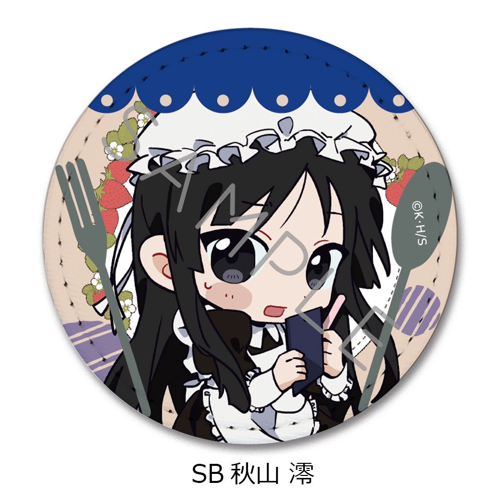 けいおん！ レザーバッジ 丸形 SB 秋山 澪｜ホビーの総合通販サイト ホビーストック