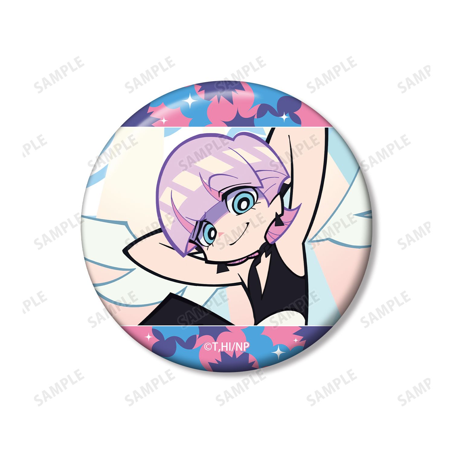 New PANTY ＆ STOCKING with GARTERBELT ポリウレタン 場面写缶バッジ3