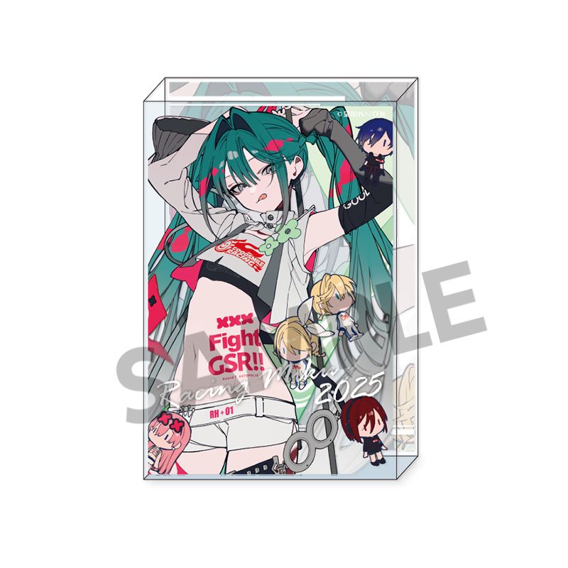 レーシングミク 2025 Rd.7 AUTOPOLIS Ver. アクリルブロック｜ホビーの