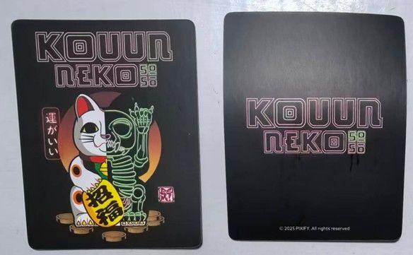 ピクセルジッパー PXF-003 コウウンネコ 50:50 9個入り1BOX｜ホビーの