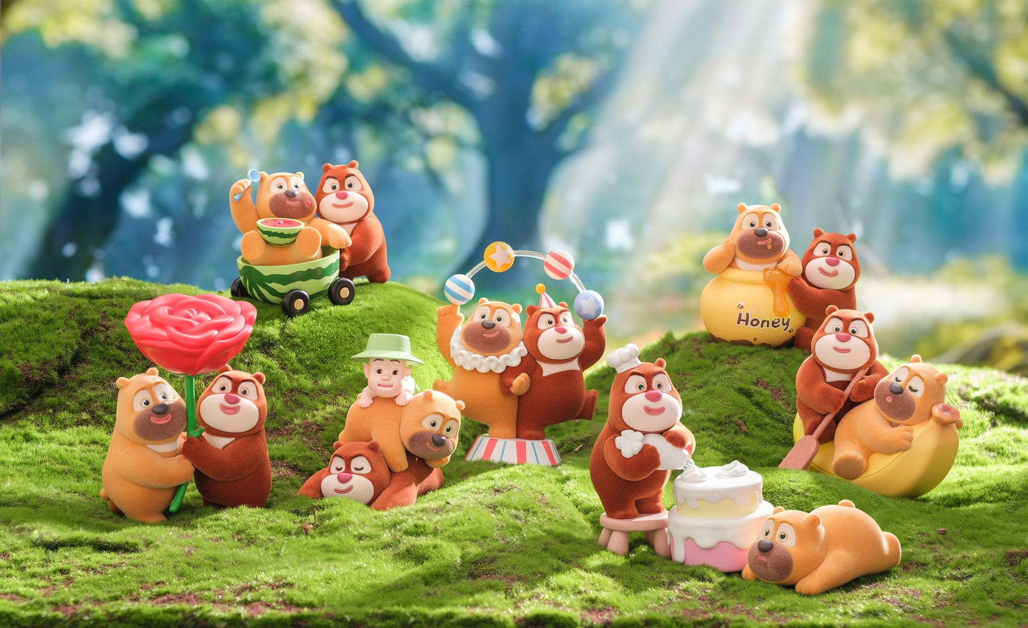 XFREE Boonie Bears クマと一緒なら、さみしさなんて吹き飛ぶシリーズ