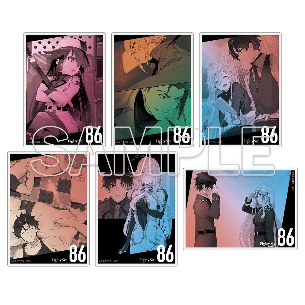 【6点まとめ】エイティシックス オンラインくじ 8.6周年記念特典 7006-17744-