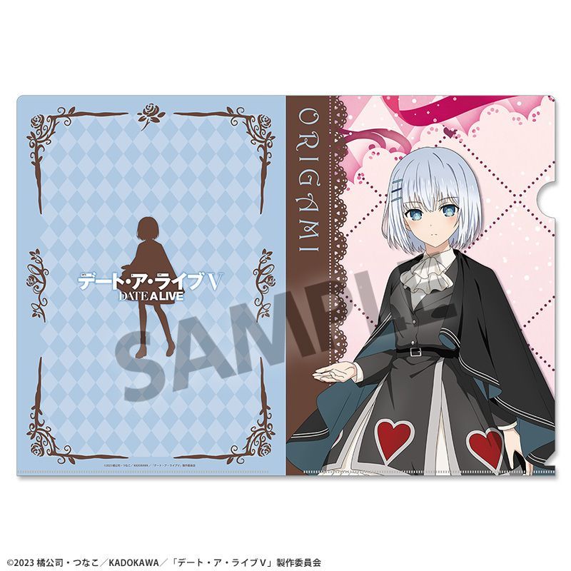 デート・ア・ライブV 描き下ろしクリアファイル 鳶一折紙 不思議の国の