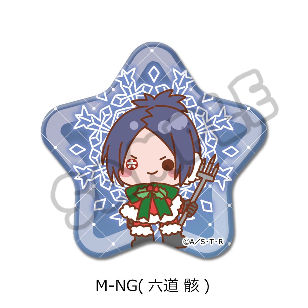 TVアニメ 家庭教師ヒットマンREBORN！ 星形缶バッジ M-NG 六道 骸