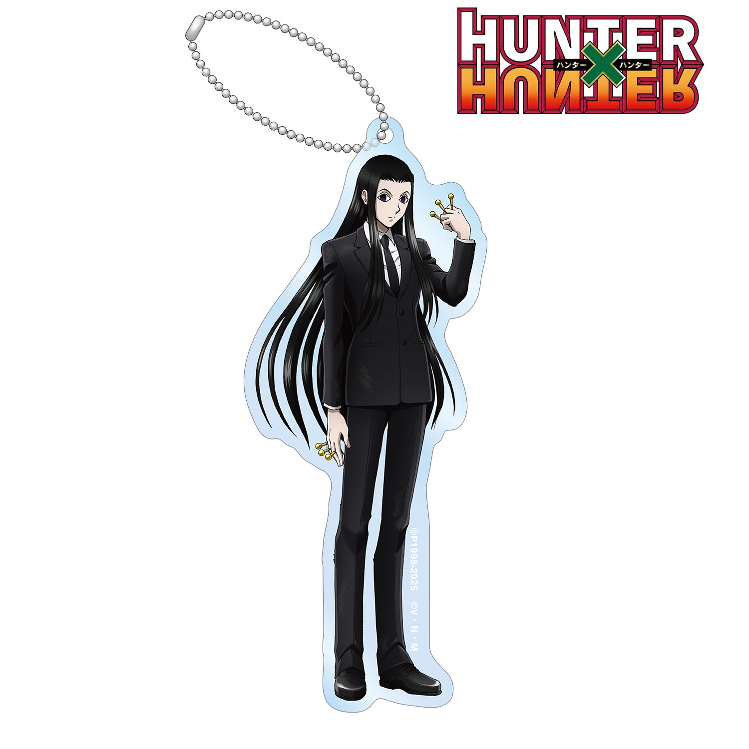 HUNTER×HUNTER 描き下ろし イルミ スーツ 戦闘後ver. BIGアクリル