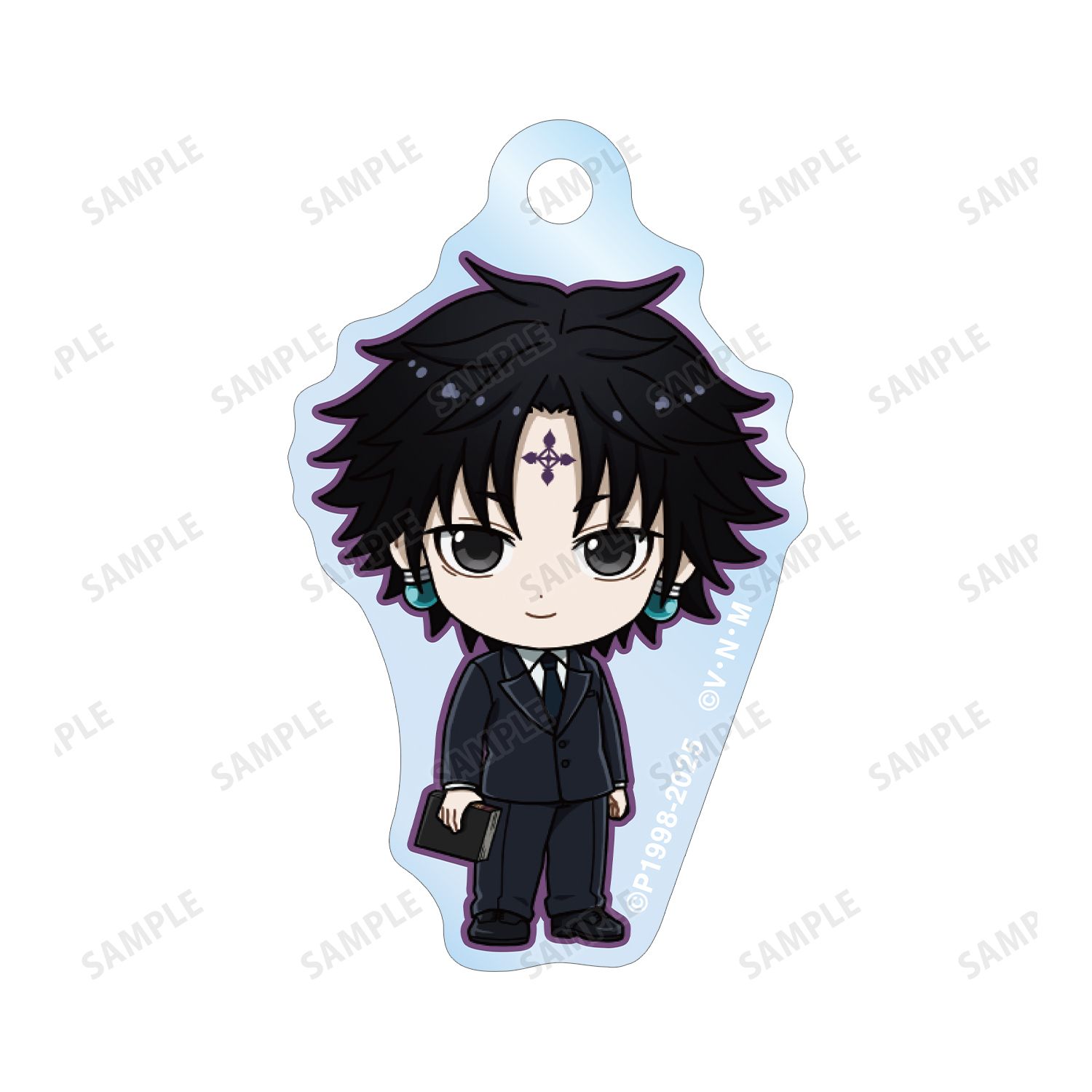 HUNTER×HUNTER クロロ ちびキャラ スーツver. 2連ワイヤーアクリル