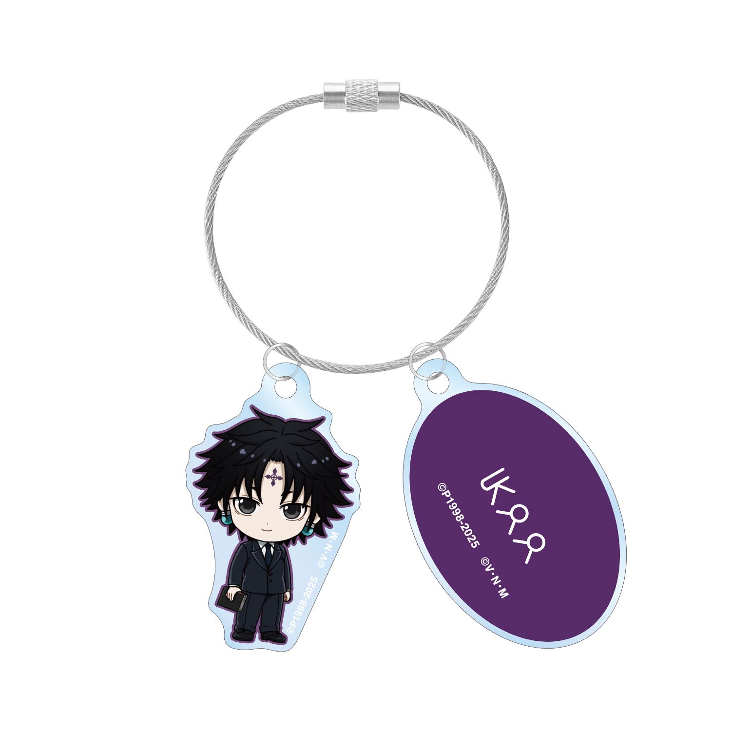 HUNTER×HUNTER クロロ ちびキャラ スーツver. 2連ワイヤーアクリル