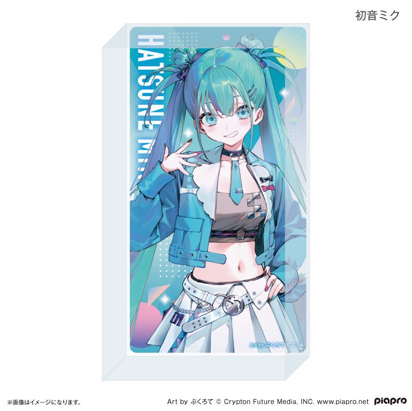 初音ミク　 MIKU　アクリルブロック 11個セット 初音ミク MIKU アクリルブロック 11個セット 初音ミク」 アクリルブロック
