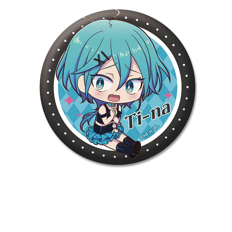 ロックは淑女の嗜みでして ぺたん娘 缶バッジ vol.2 院瀬見ティナ