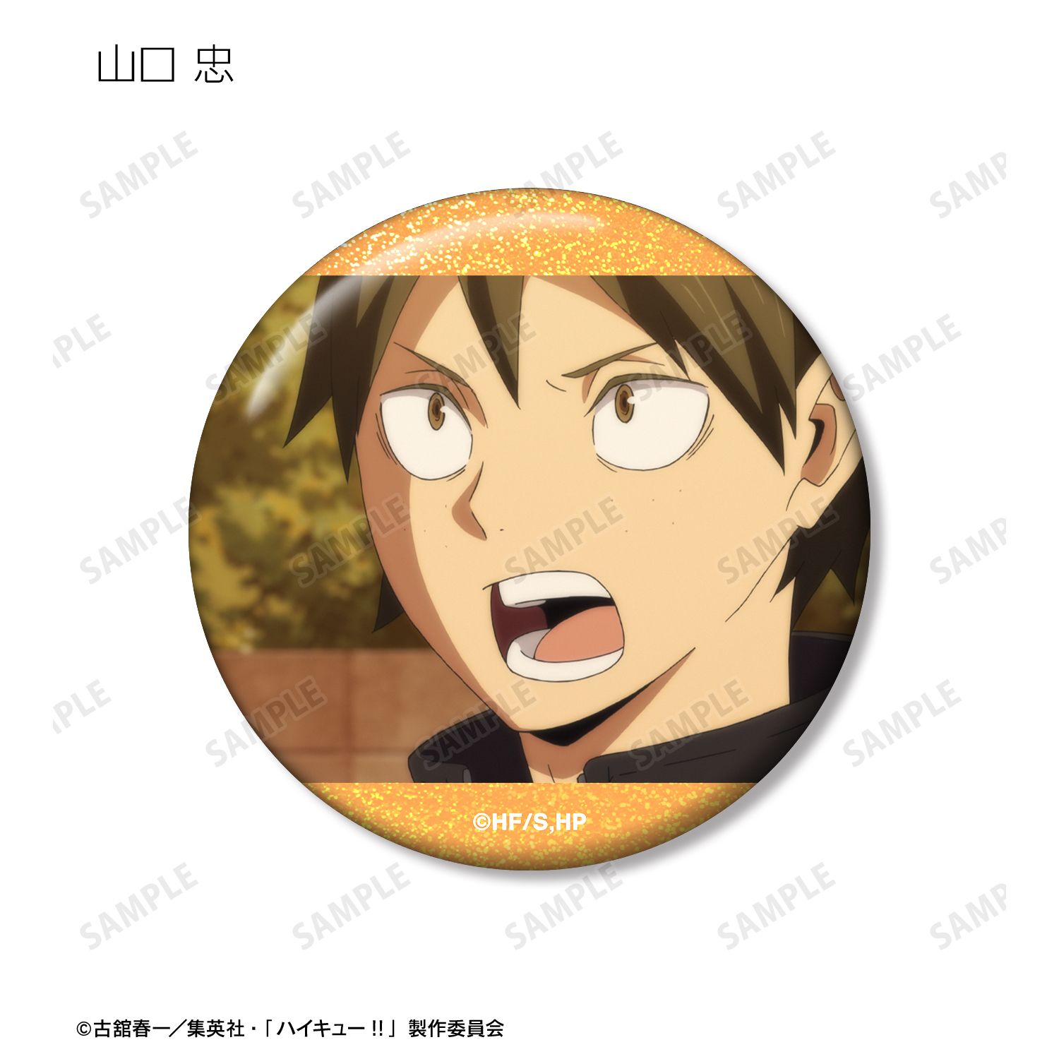 ハイキュー！！ トレーディング場面写ホログラム缶バッジ 15個入り1BOX 