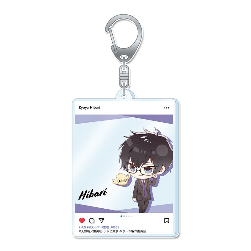家庭教師ヒットマンREBORN！ ぷちちょこ アクリルキーホルダー 雲雀恭