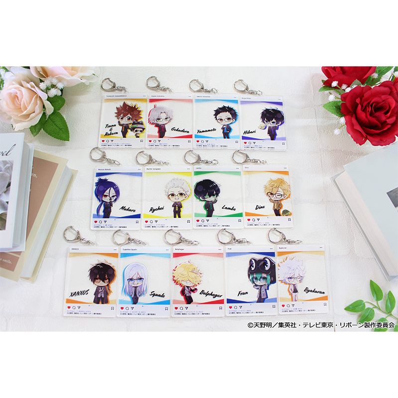 家庭教師ヒットマンREBORN！ ぷちちょこ アクリルキーホルダー 白蘭