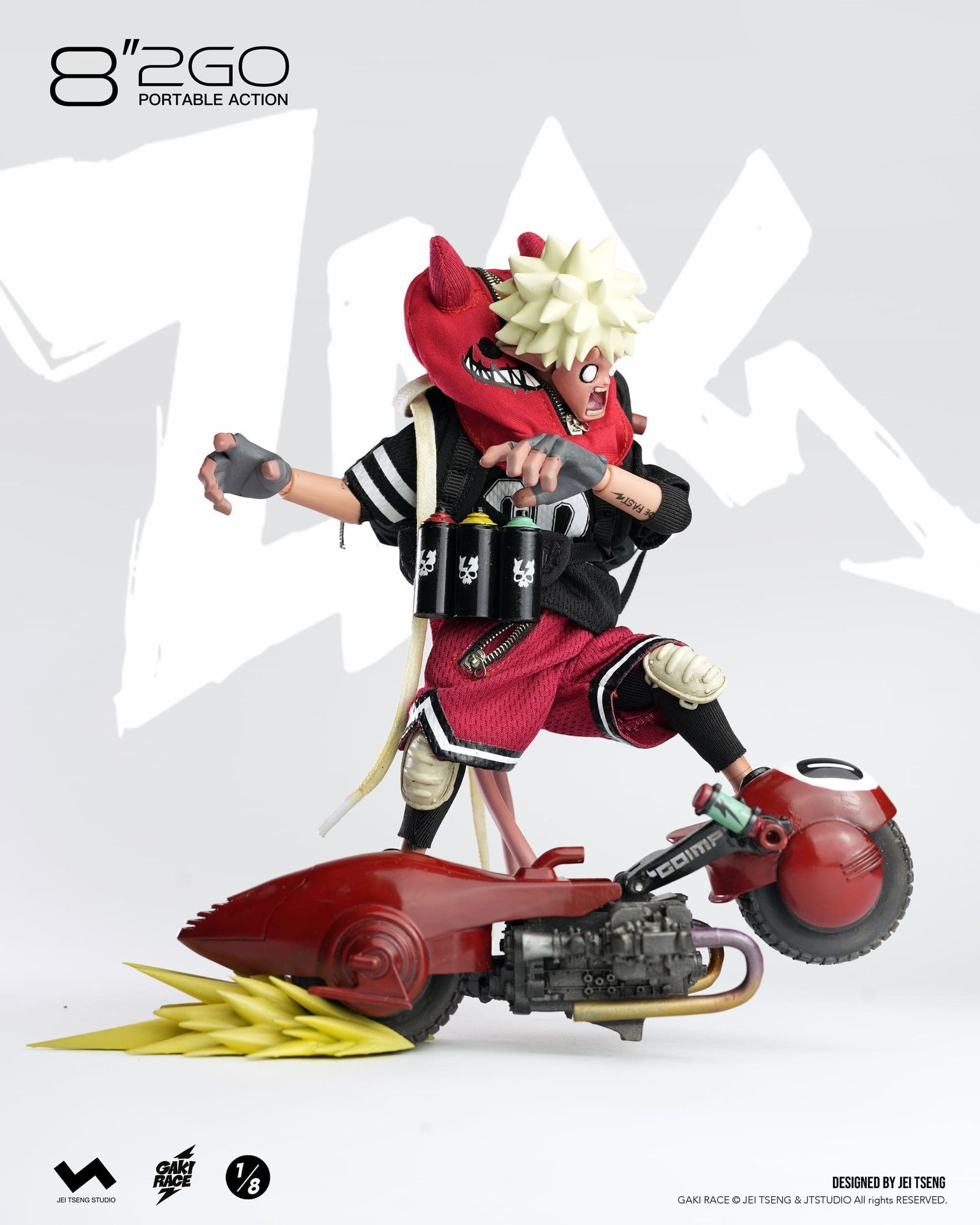 JT STUDIO 8”2GO GAKIRACE- ZAIKI｜ホビーの総合通販サイト ホビーストック