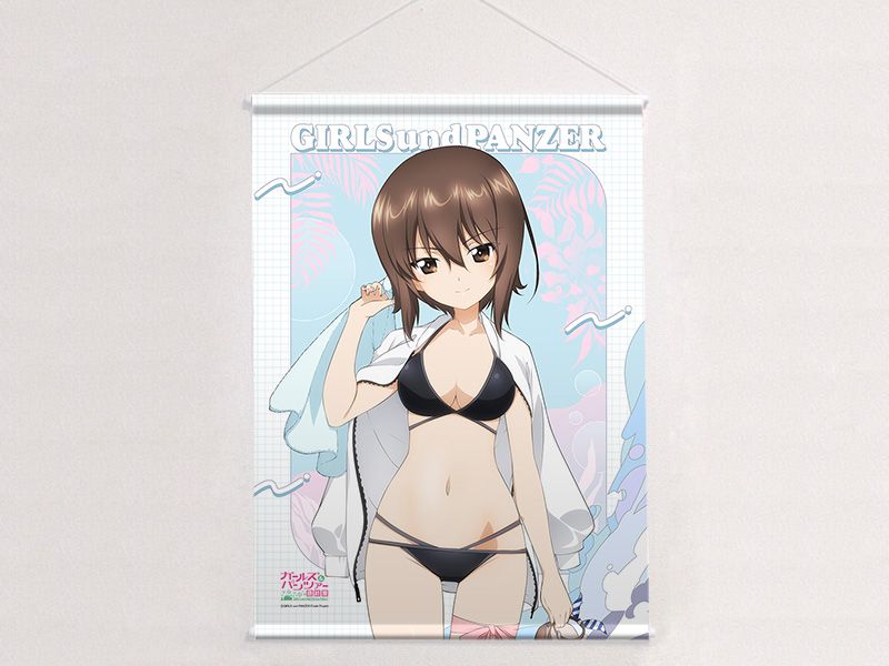 ガールズ＆パンツァー 最終章 描き下ろしB2タペストリー（西住まほ