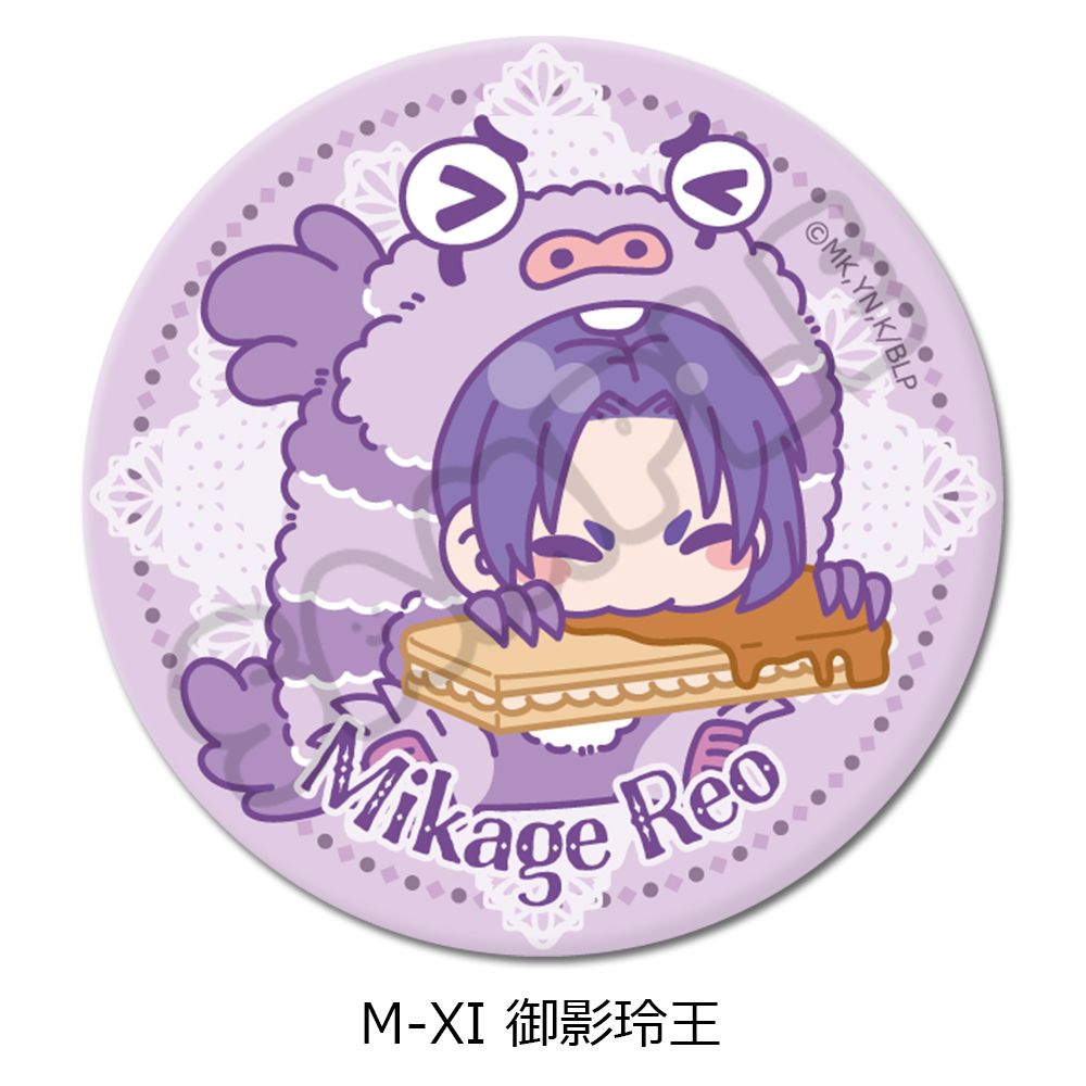 ブルーロック 丸形缶バッジ 75mm M-XI 御影玲王｜ホビーの総合通販