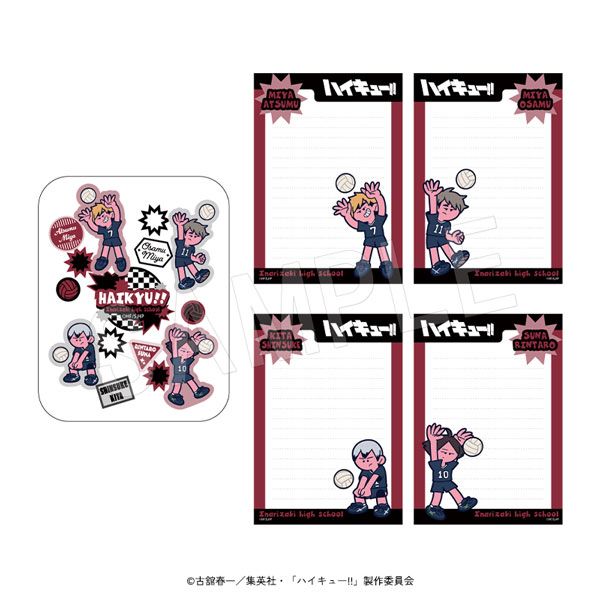 ハイキュー!! メモ缶 JF2026 稲荷崎高校｜ホビーの総合通販サイト