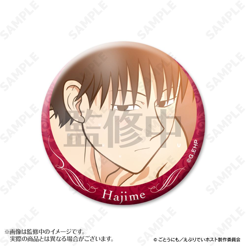 えぶりでいホスト ハジメ指名缶バッジ 6個入り1BOX｜ホビーの総合通販