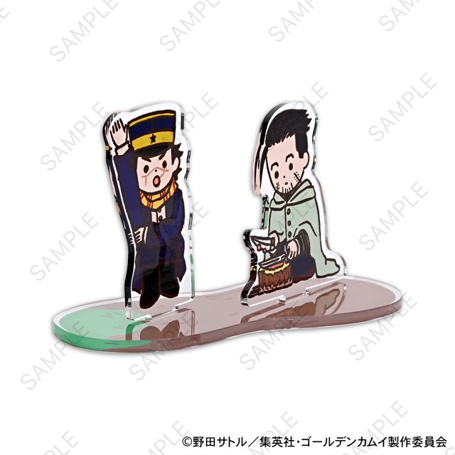 ゴールデンカムイ ビィズニィズ アクリルジオラマA 杉元佐一・尾形百之
