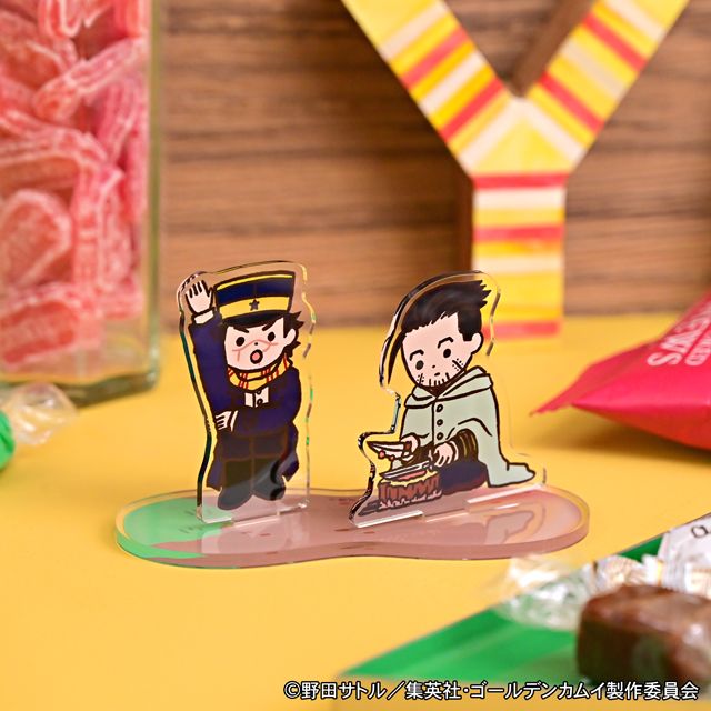 ゴールデンカムイ ビィズニィズ アクリルジオラマA 杉元佐一・尾形百之
