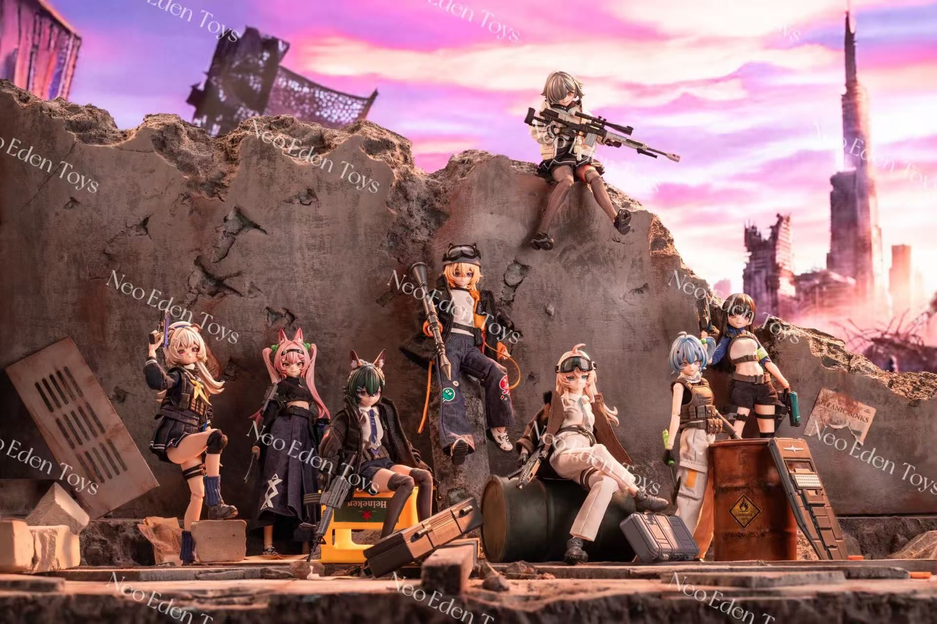 予約特別価格】NEO EDEN TOYS 黒鉄休止符シリーズ トレーディング