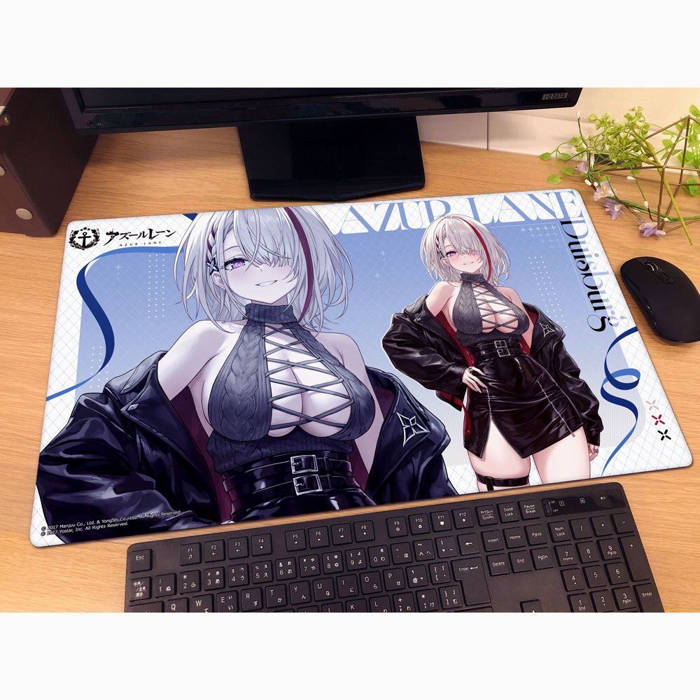 アズールレーン 描き下ろしラバーマット（デュイスブルク/冬デート