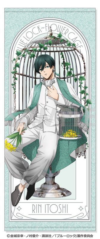 ブルーロック フェイスタオル～Flower Cage～ 2.糸師 凛｜ホビーの総合