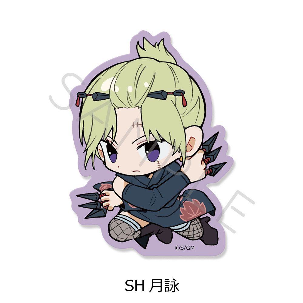 新劇場版 銀魂 -吉原大炎上- クリアカードステッカー ちぽっけシリーズ