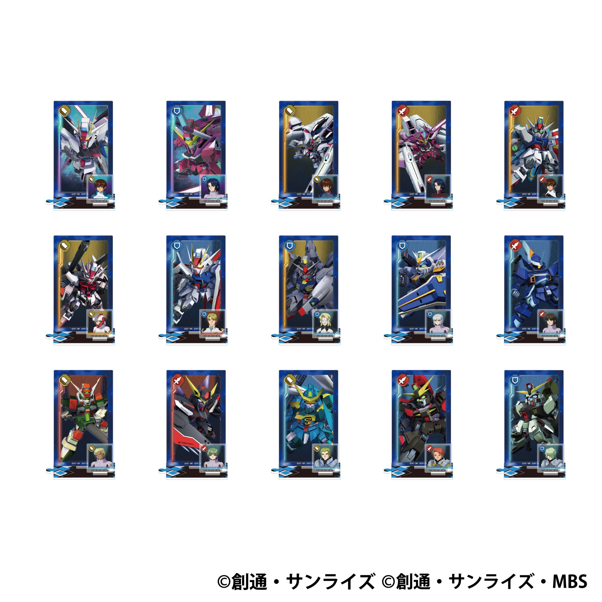 SDガンダム ジージェネレーション エターナル 部隊編成風アクリル