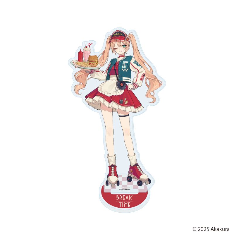 赤倉個展 BREAK TIME アクリルスタンド 09 ジュークボックス 描き