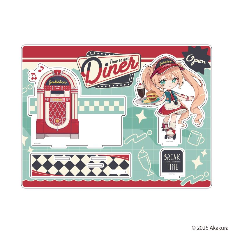 にじさんじ C97 さんばか アクリルジオラマ Anique Shop JAPAN