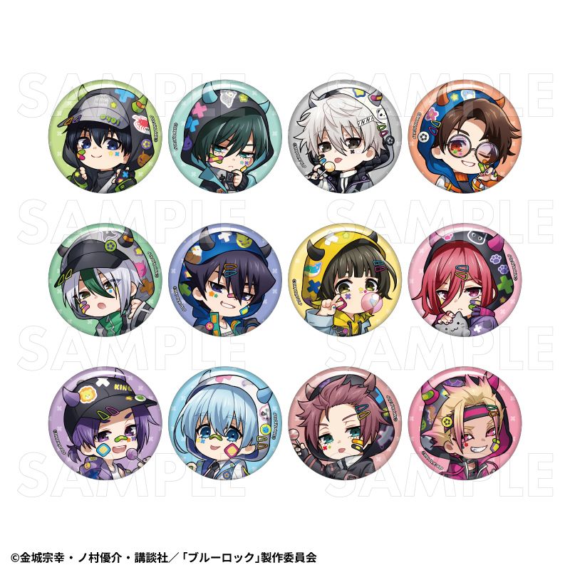 TVアニメ ブルーロックでびデコパーカー ちびキャラver