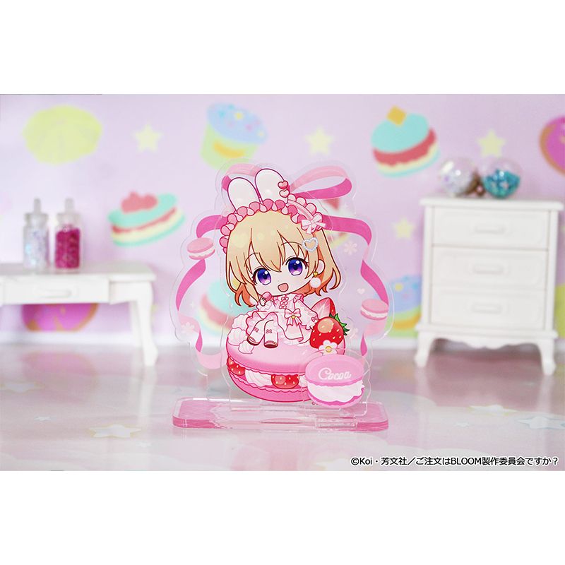 ご注文はうさぎですか？ BLOOM ぷちちょこミニアクリルジオラマ ココア