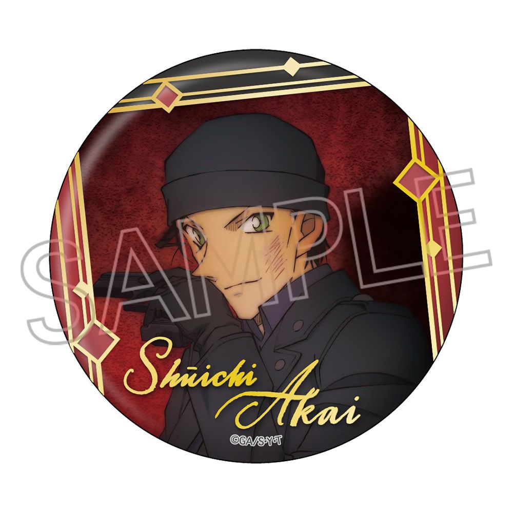 名探偵コナン メタリック缶バッジ 赤井 秀一｜ホビーの総合通販サイト