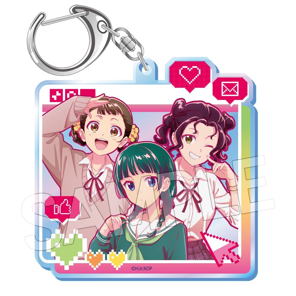 薬屋のひとりごと ビビッドライン オーロラアクリルキーホルダー 猫猫