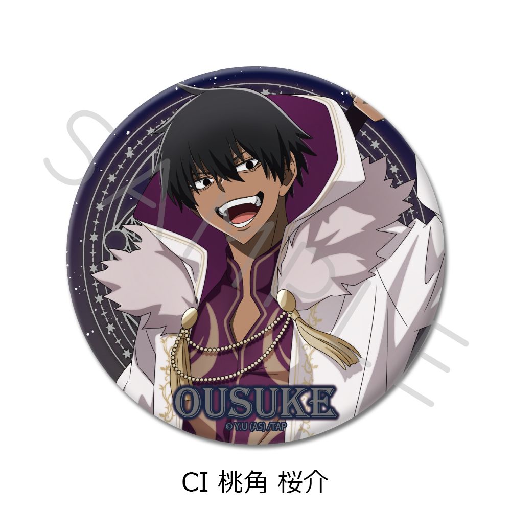 桃源暗鬼 3way缶バッジ CI 桃角桜介｜ホビーの総合通販サイト ホビー