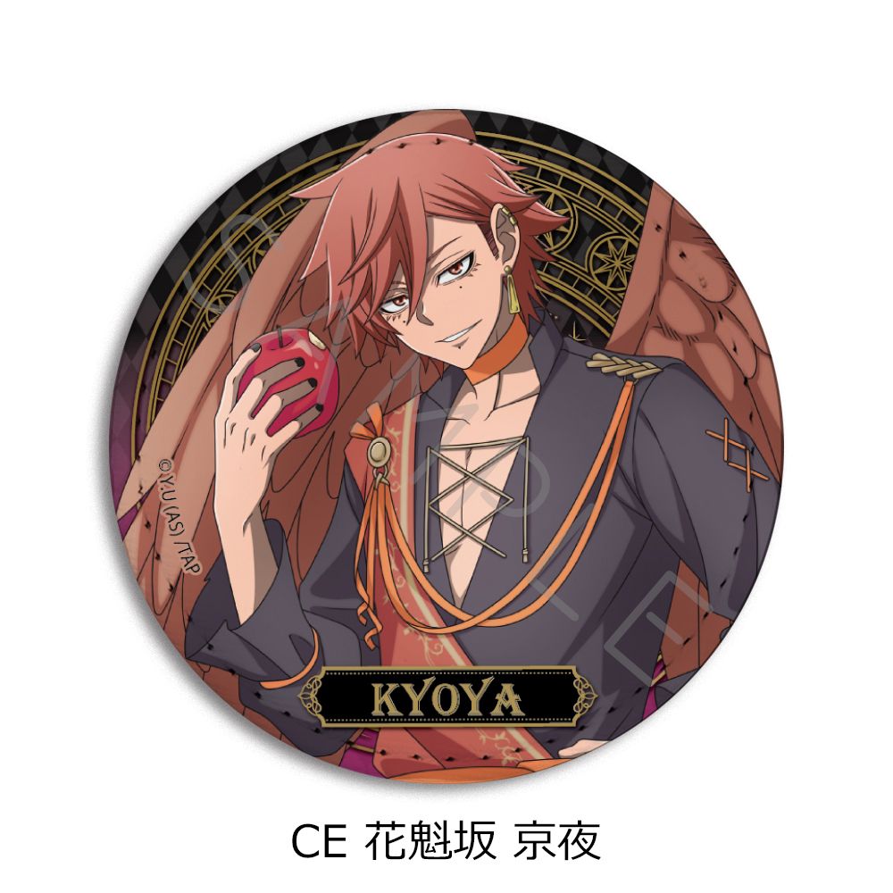 桃源暗鬼 レザーバッジ 丸形 CE 花魁坂京夜｜ホビーの総合通販サイト