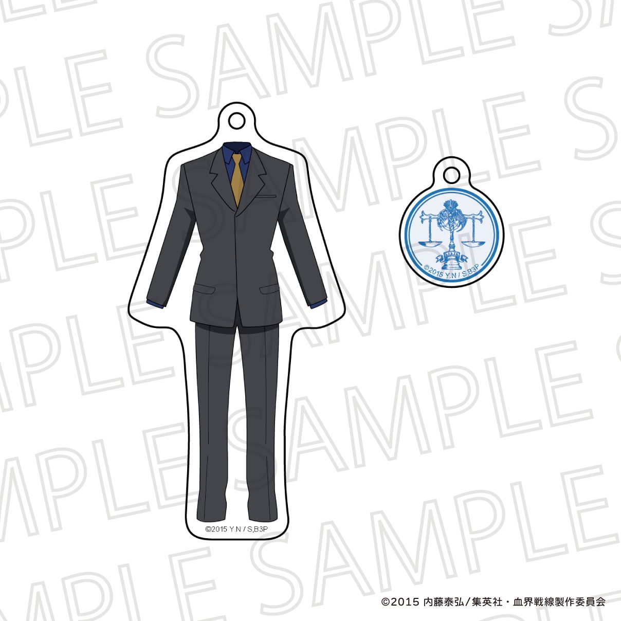 TVアニメ 血界戦線 衣装アクリルチャーム スティーブン・A・スター