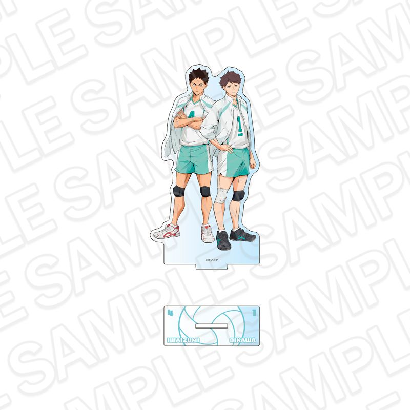 アニメ ハイキュー!! オーロラアクリルフィギュア 及川 徹・岩泉 一