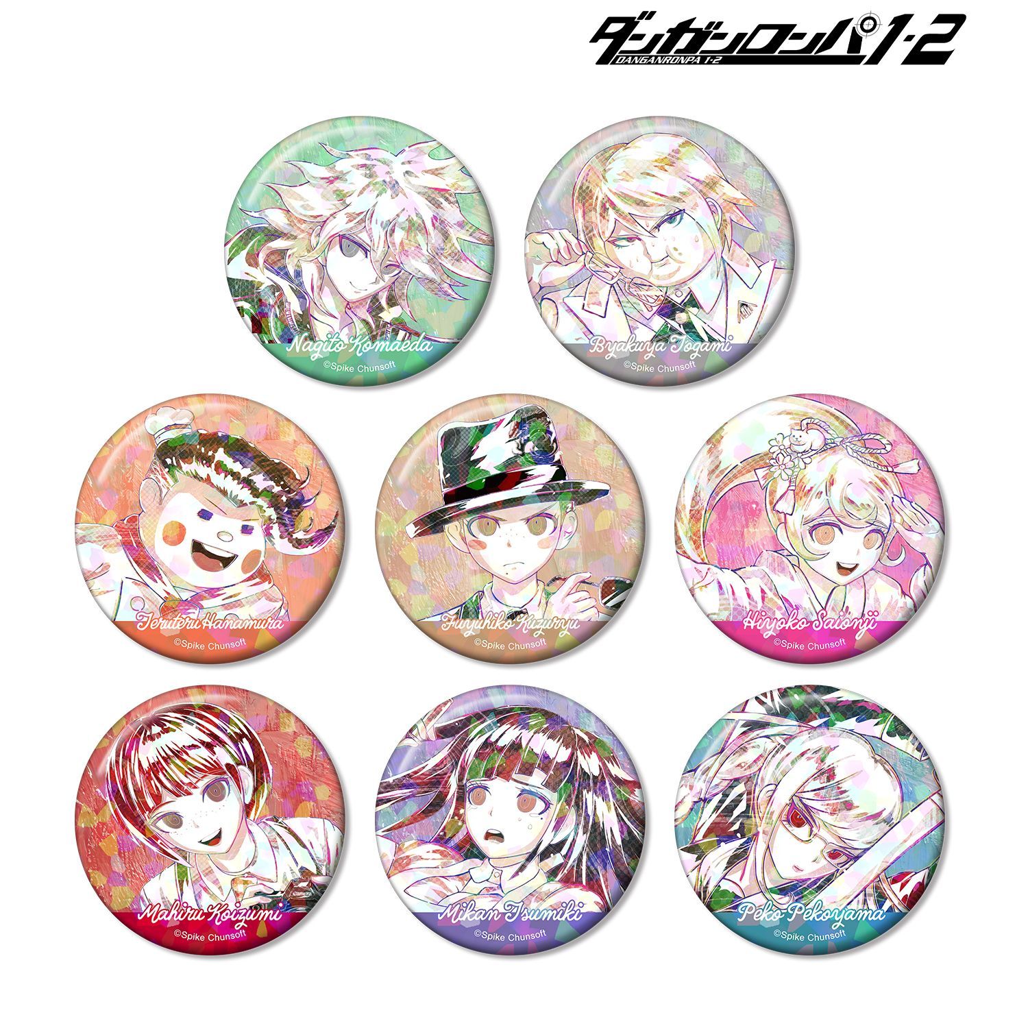 ダンガンロンパ1・2 Reload トレーディング Ani-Art ホログラム缶