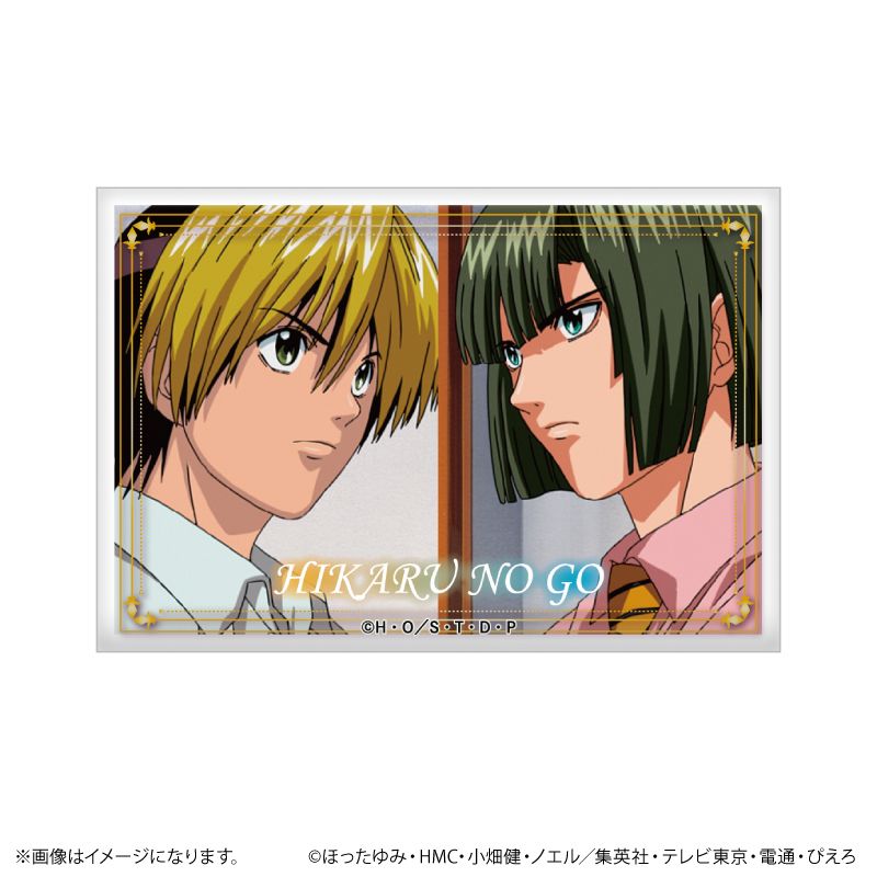 ヒカルの碁 場面写スクエア缶バッジコレクション vol.2 10個入り1BOX