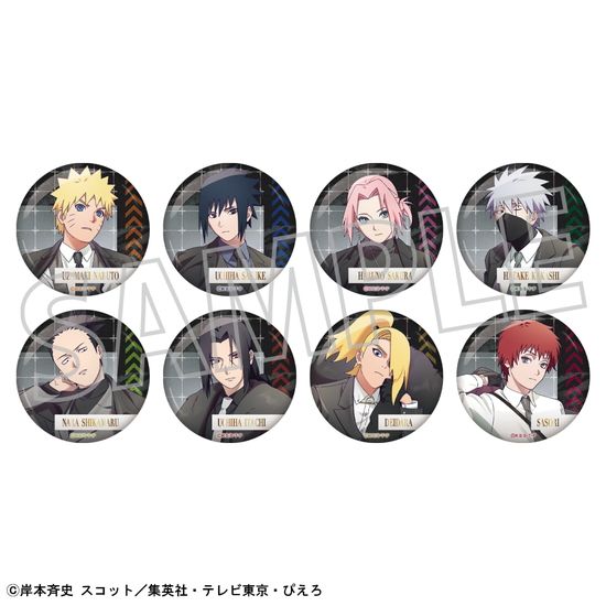 サクラ　　NARUTO 缶バッジ キャラバッジコレクション　10点　フォーマル NARUTO-ナルト- 疾風伝 キャラバッジコレクション フォーマル 8個入り